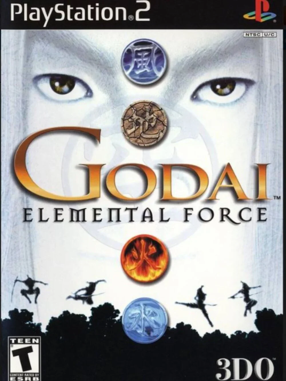 Godai Elemental Force - Sony Playstation 2 PS2 - CIB Complete - Tested Good Disc